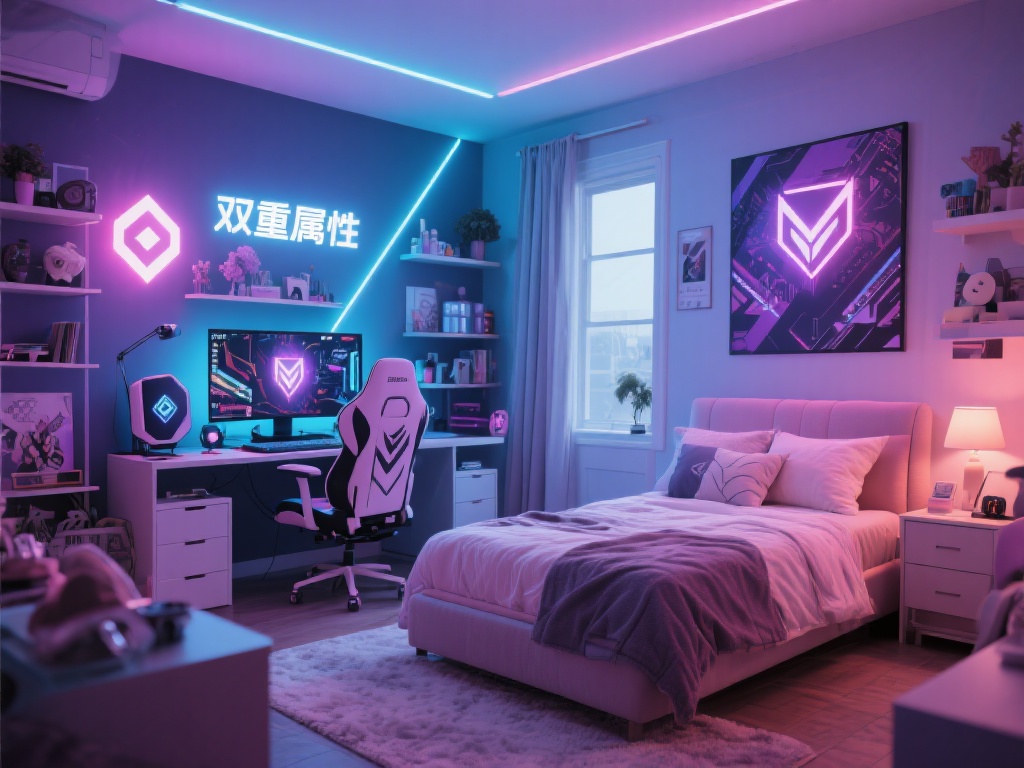 如何将个性化游戏风格与温馨空间完美结合，创造属于自