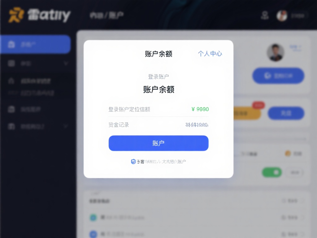 登录账户，定位余额信息
首先，打开雷竞技的官方网